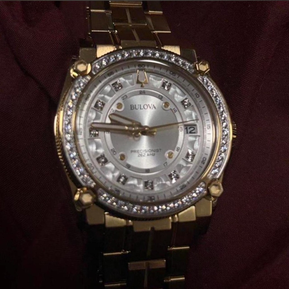 Bulova Precisionist Champlain Diamond men's watch